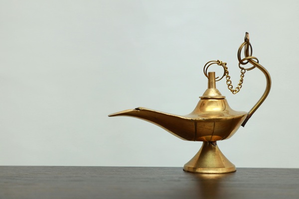 Cyera Genie AI https://www.pexels.com/photo/brass-oil-lamp-on-the-table-20122586/